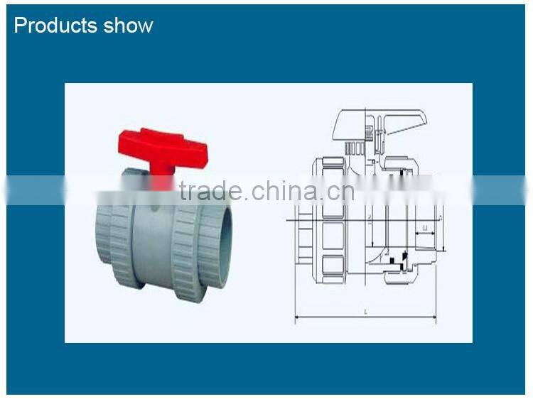 Double Union Cock Ball Valve