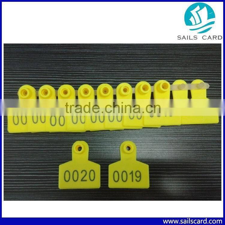 50*42mm Small Goat sheep ear tags for Food traceability