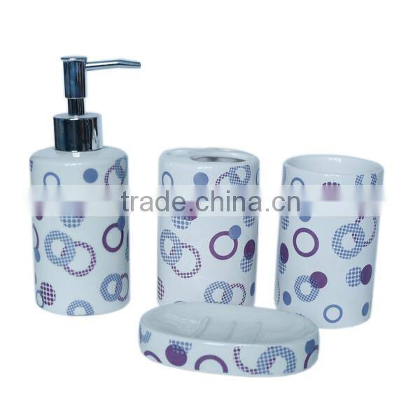 alibaba Ceramic bathroom accessories set