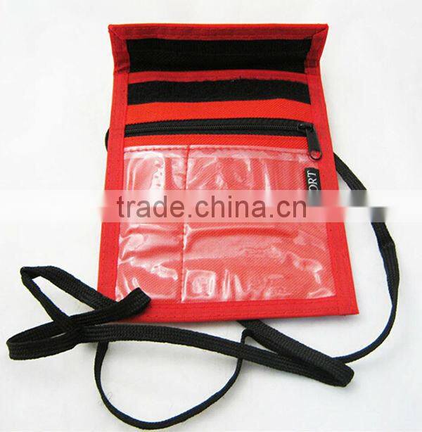 Travel Neck Pouch,Holder Passport Id Wallet,Security Bag Pocket Cards