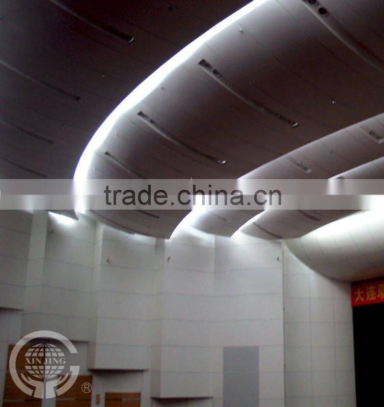 Aluminum interior ceiling /building suspened decoration tiles