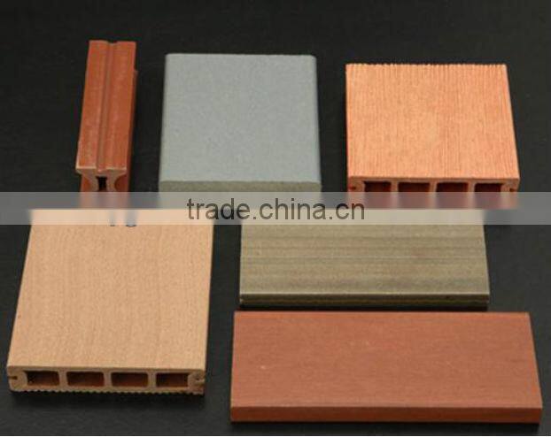 outdoor wpc tile wood and plastic composition extruder machine