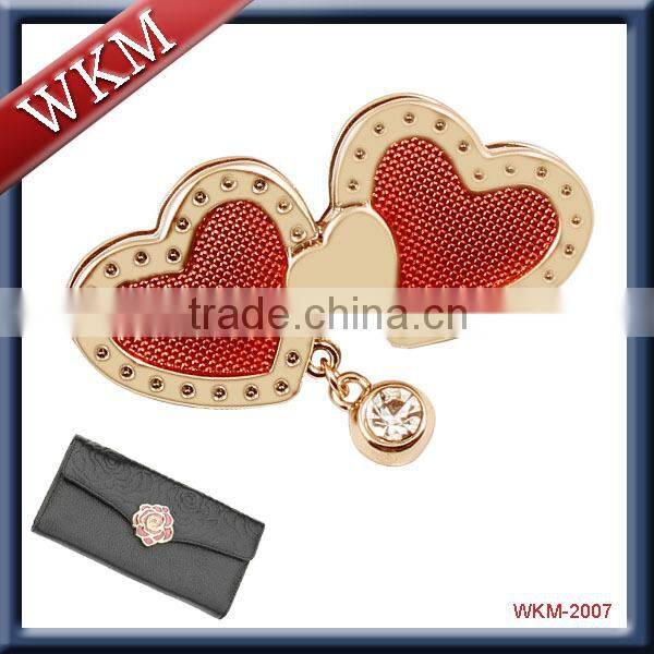 Customed size bag handles metal frame
