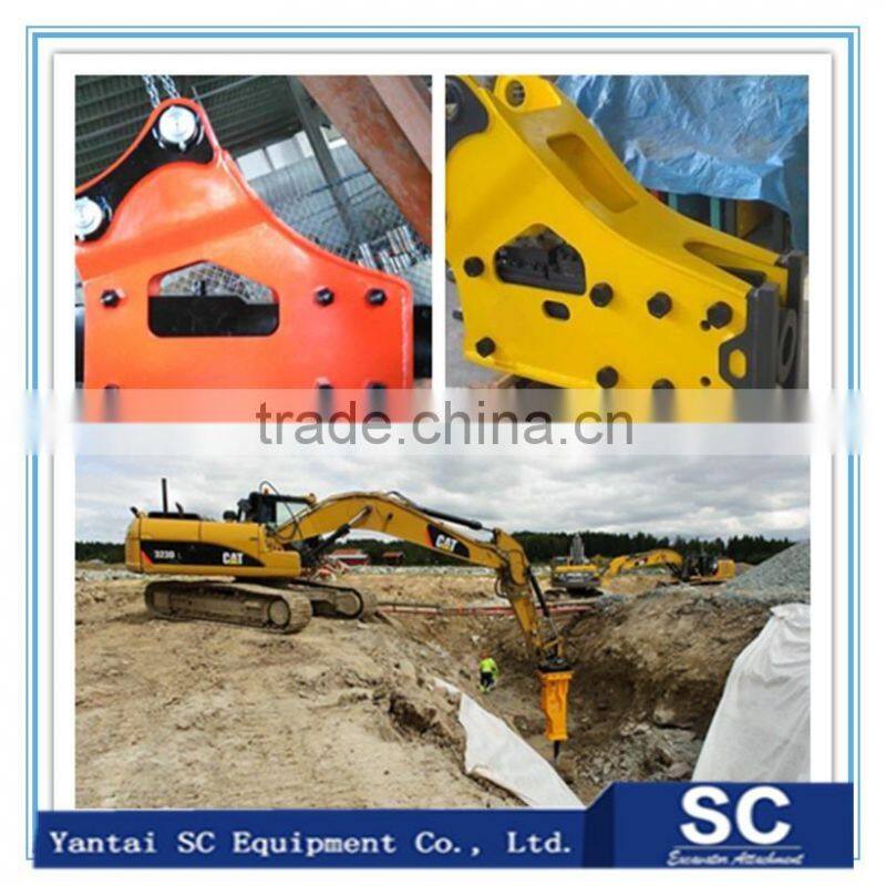 Side Type Excavator Hydraulic Breaker/Hydraulic Rock Breaker with high power