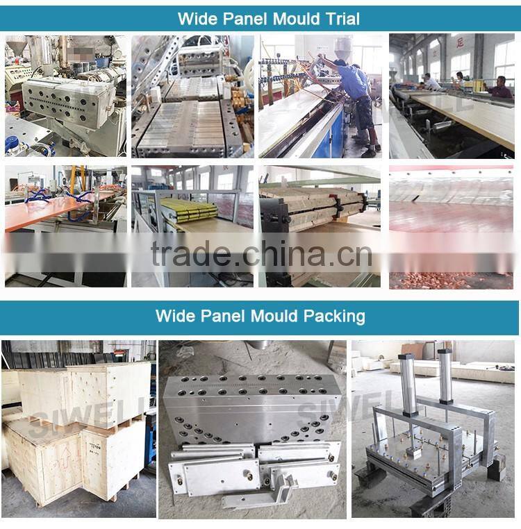 Plastic PVC foam large wide panel wall board mould/die tool