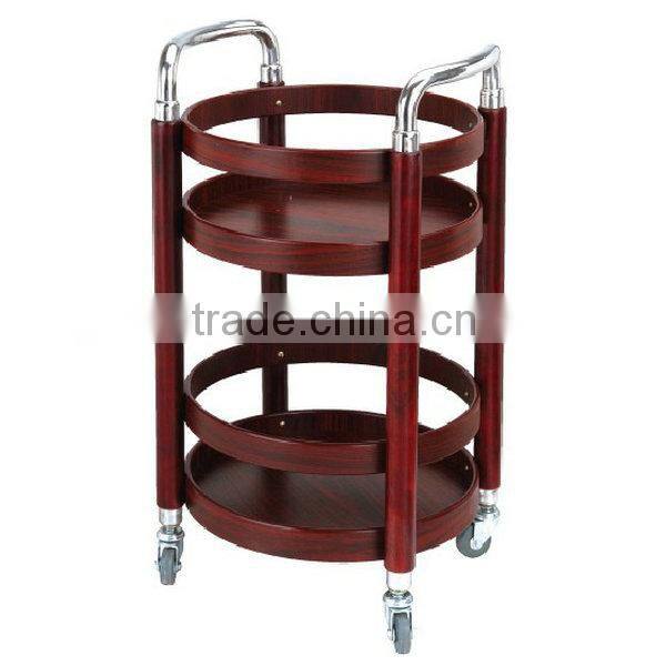 Titanium Gorgeous Mobile Bar Cart Trolley,Dessert/Wine Liquor Trolley, Bar Serving Cart