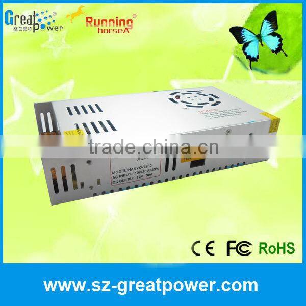 220v Ac Single Output Dc 12v Cctv Power Supply 400w 12v 33a Switching Power Supply