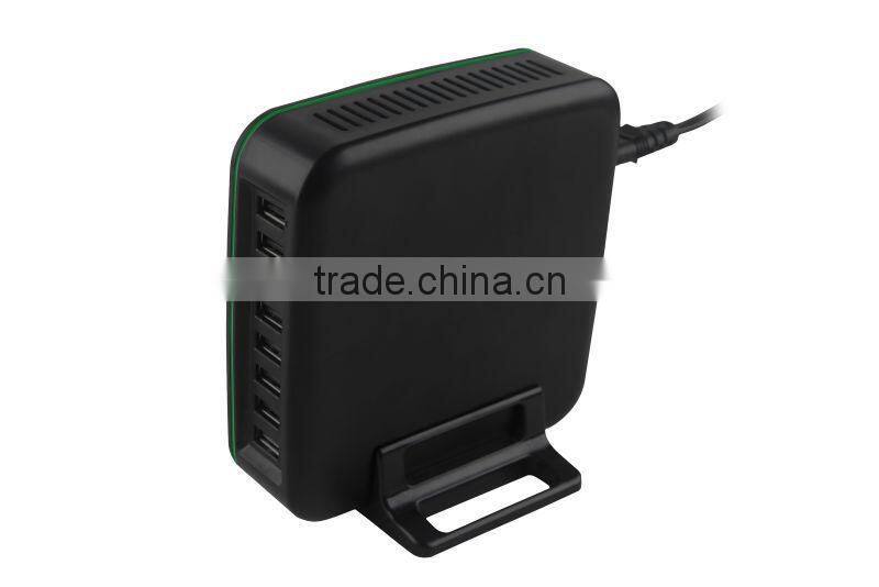 2.4A 96W USB Smart Charger Travelling Charge 8 Ports USB Home Charger