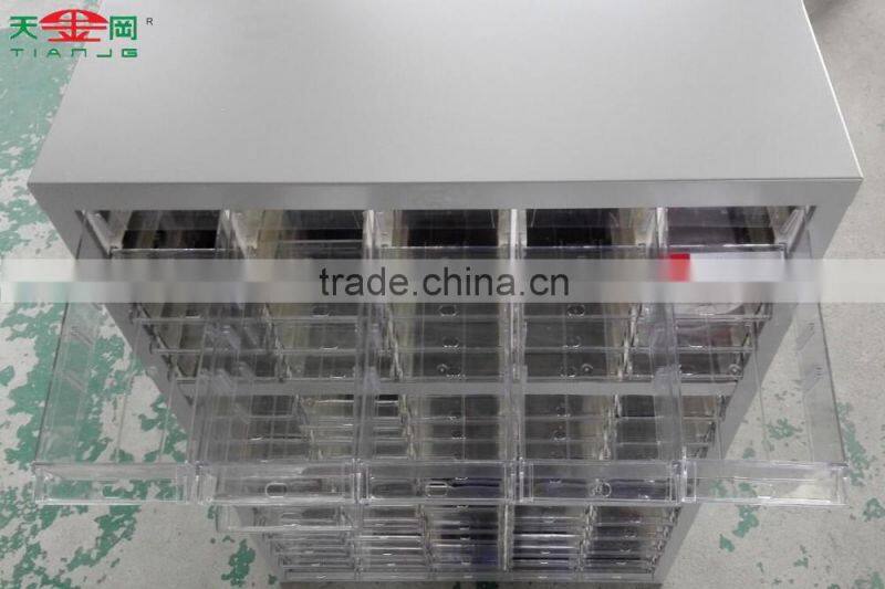 TJG Taiwan Metal Furniture File Cabinet Used Metal Locker With 75 Drawer Storage Cabinet