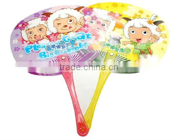 Ivory Handle Fan Suitable for Gift and Promotional Items Made of PP Material
