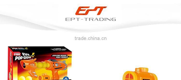 New arrival eva pop gun target toy with best price