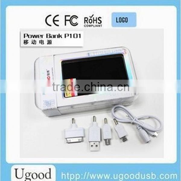 Good quality high capacity portable power bank charger,external power bank charger wholesale in Europe America