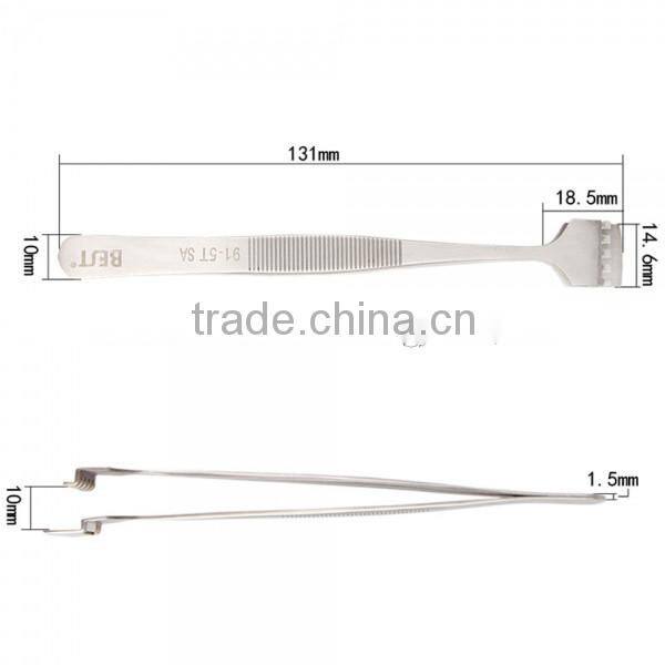 BEST-91-5T SA 302 Stainless Steel Wafer Tweezers Tool