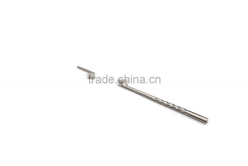 Eco-friendly hollow round stainless steel portable chopsticks