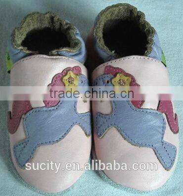 wholesale lovely soft sole baby leather shoes baby leather moccasins