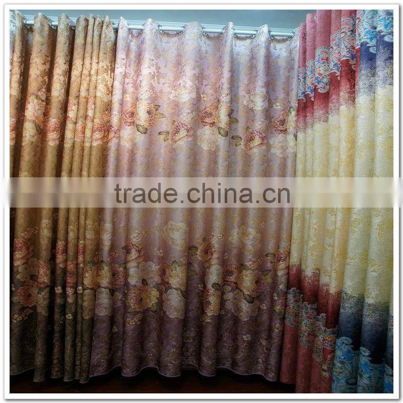 Classic Designs 2013 Yarn Dye 100% Polyester Jacquard Curtain Fabric