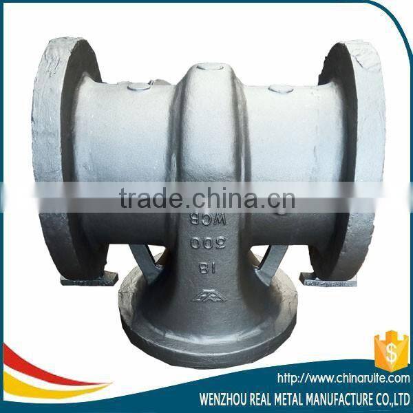 Large Size Cast steel Flanged Gate Valve casting
