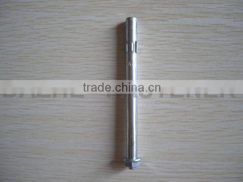 High quality sleeve anchor with flange nut zinc plated