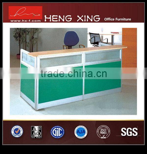 Top quality newly design pure acrylic office reception table