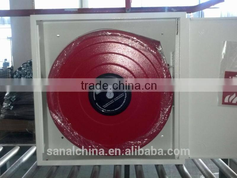 Fire Hose Reel Cabinet with EN671-1 two side opening door