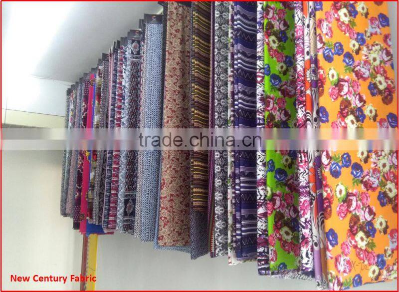 Wholesale Competative 100% Viscose Printed Rayon Fabric Price
