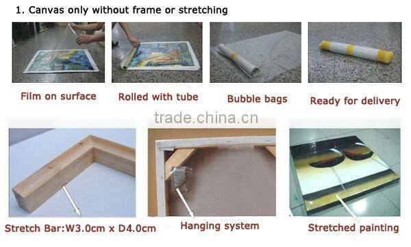 Kitchen room decoration canvas fruit oil painting