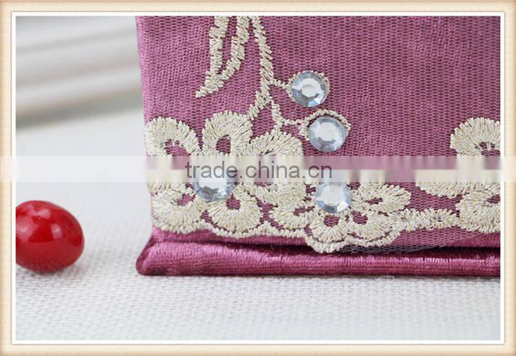 Cute bear velvet tissue box