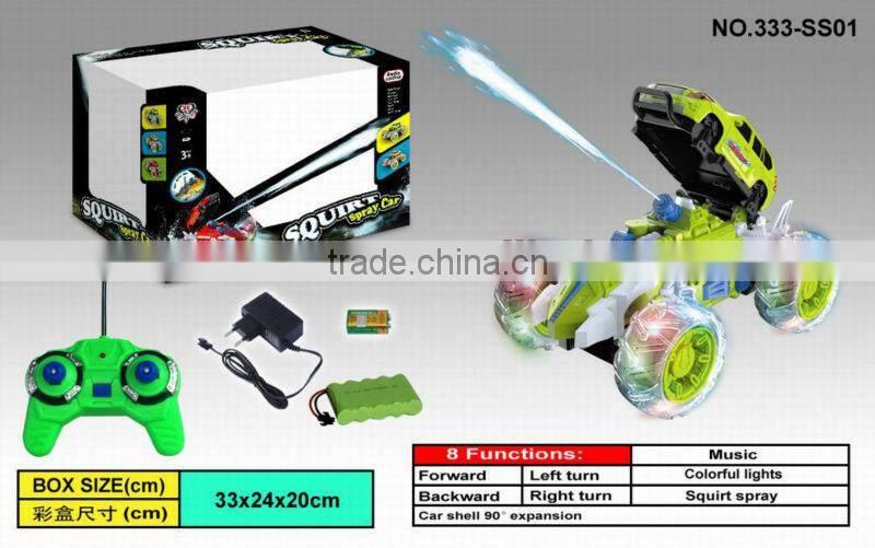 2013 NEW! 8 function bubble rc car PAF333-SS03