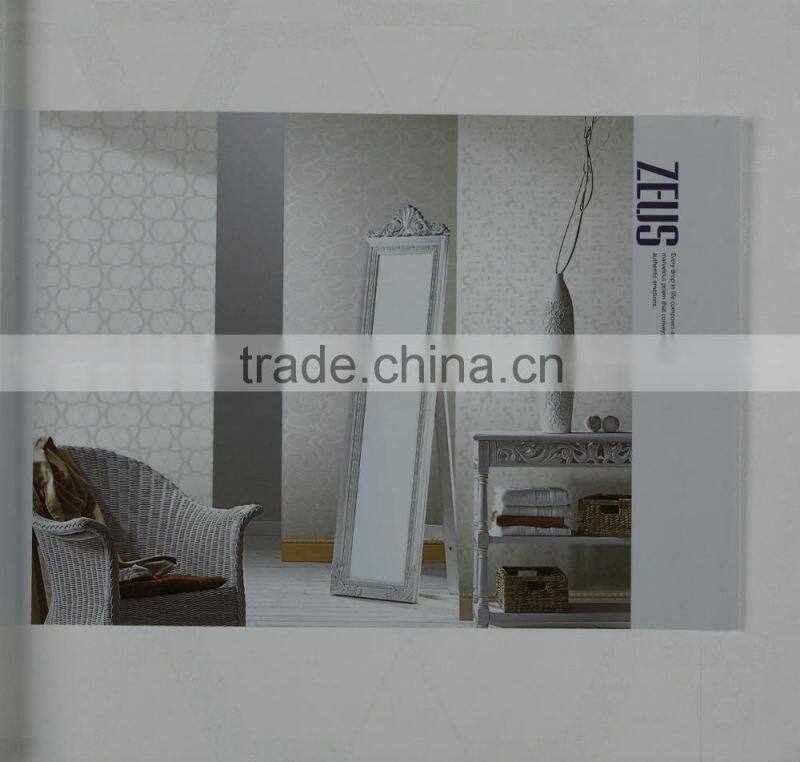 Non woven wall paper with hexagon for beautiful home