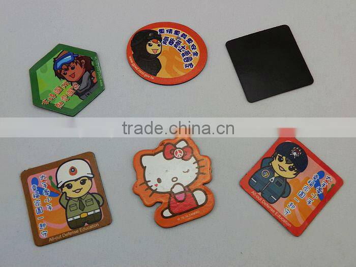 Promotioal Fancy PVC fridge magnet from factory