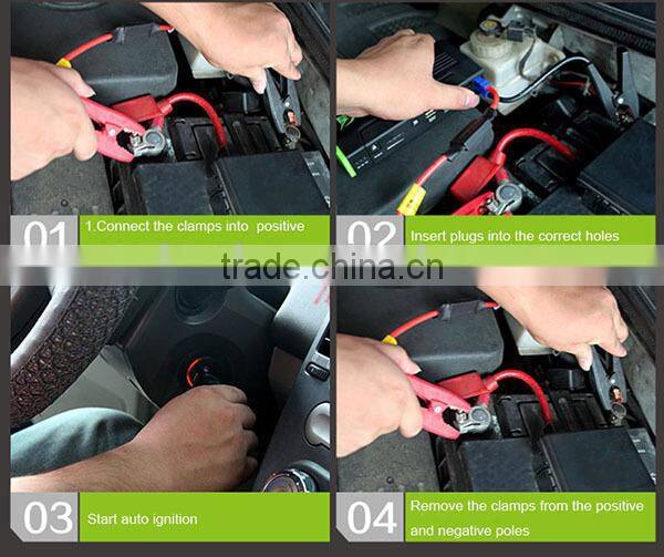 laptop power bank emergency starter kit car jump starter 13600mah