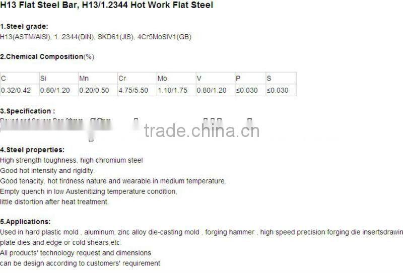 flat steel bar