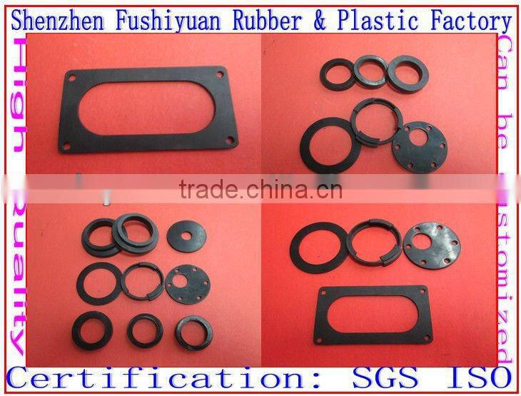1 2 3 4 5 6 mm customized anti vibration waterproof food grade round rubber gasket