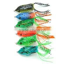 6pcs Fishing Lure 5.5CM 12.5G Topwater Wobblers Soft Artificial Bait