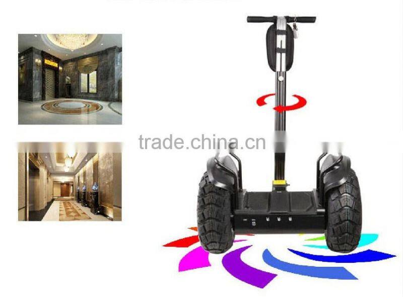 handycapped Adult 2 wheel standing chariot electric scooter 48v 2000w