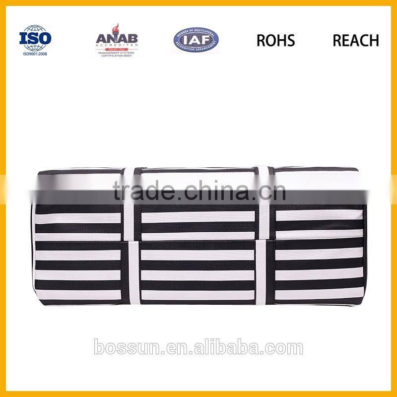 Ladies Shoulder Washing PU Bag with Zipper Travel Bag