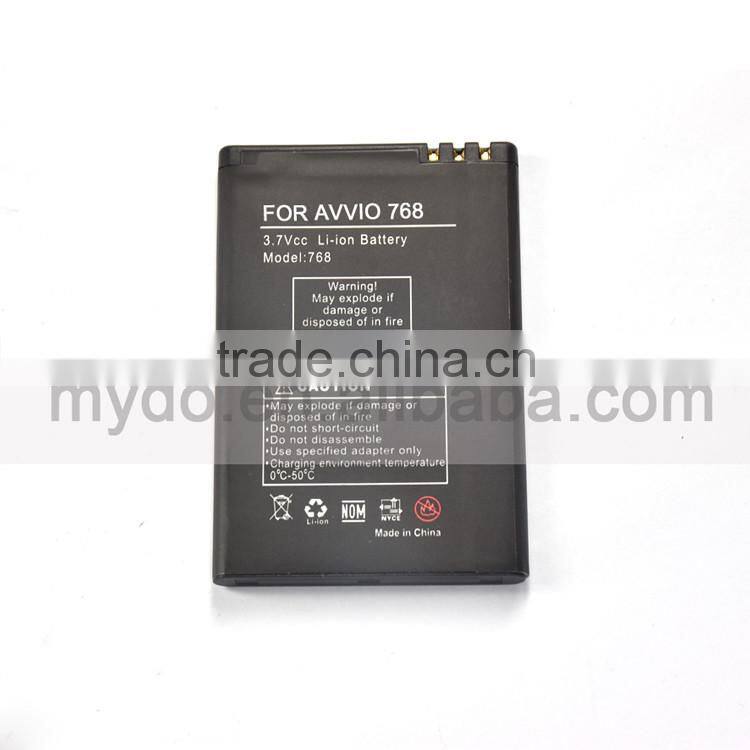 OEM 100% new product mobile phone battery for avvio 768,for avvio 768 battery