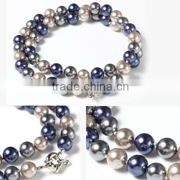 Charming 8mm pearl necklace designs