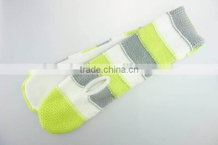 Quality assured new products kid knitted fashion hat and scarf set