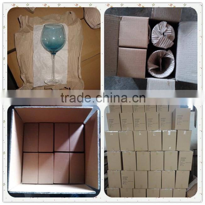 embossed short stem wine glass champagne glass