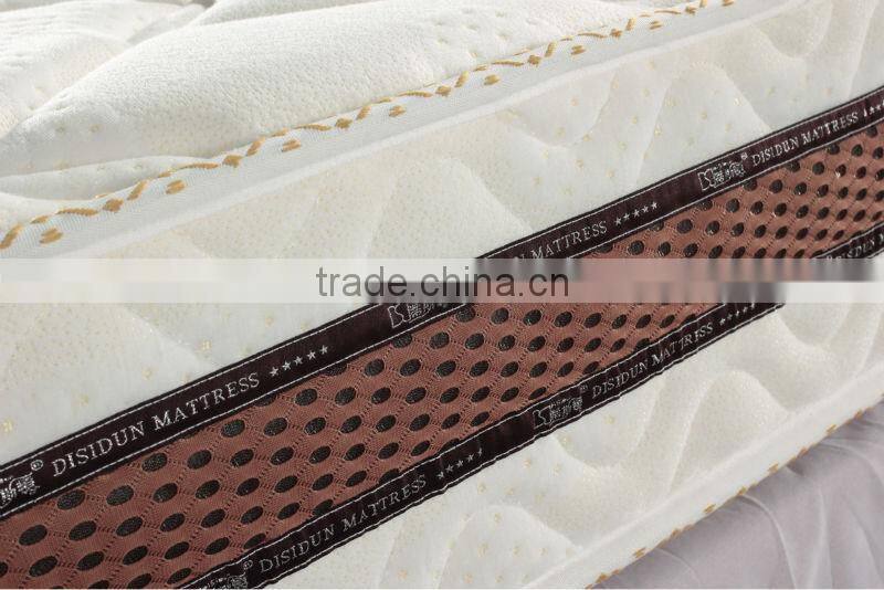 Queen size innerspring economic standard hotel mattress and bed