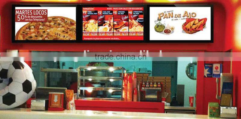 Indoor Advertising Lighted Visions LED Store Signs Display