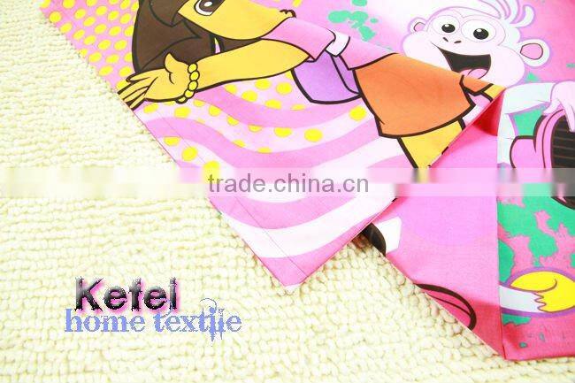 T/C printed kids' cartoon pillow cover