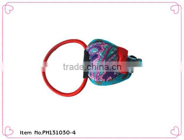 2014 new design kids elastic hair ties with animal