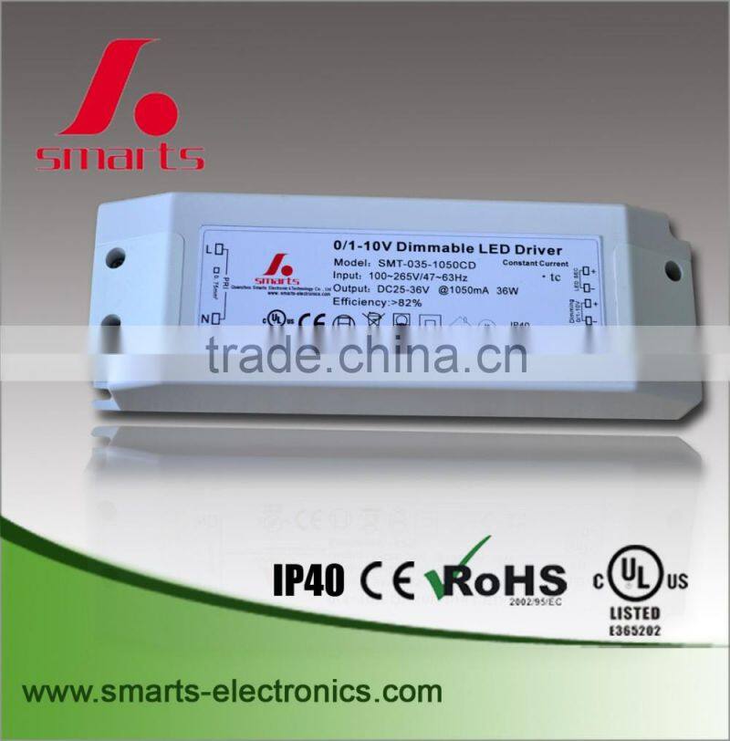 ip20 constant voltage led driver 12v 30w 2.5amp