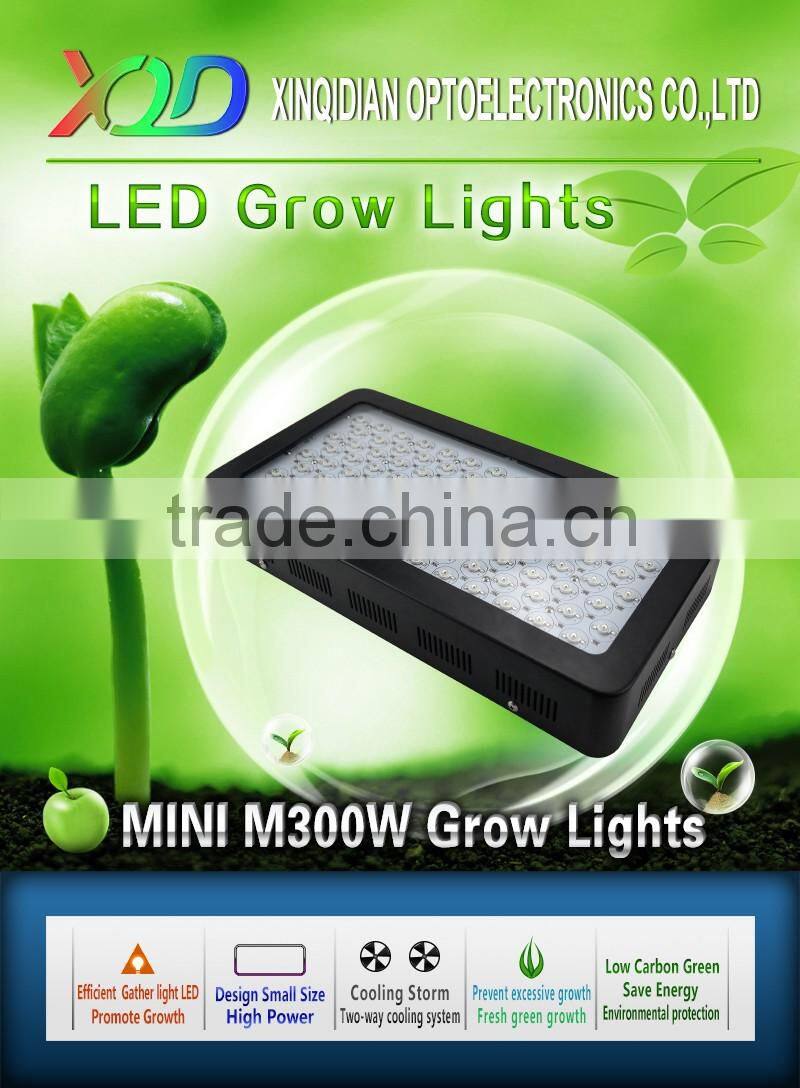 hot new selling full spectrum led grow lights smd3w chip 300w hydroponics led grow light indoor plants