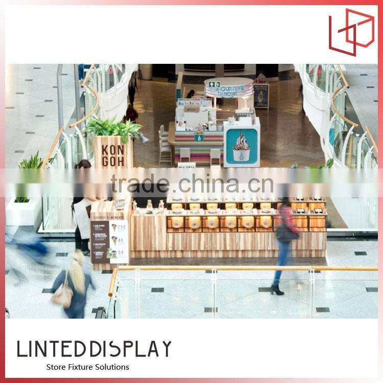 exhibition advertising display kiosk with touch screen