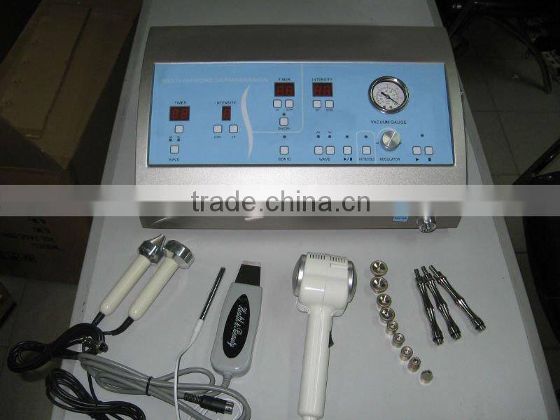 4 in 1 Hold cold hammer Ultrasonic skin scrubber diamond peel blackhead removal machine