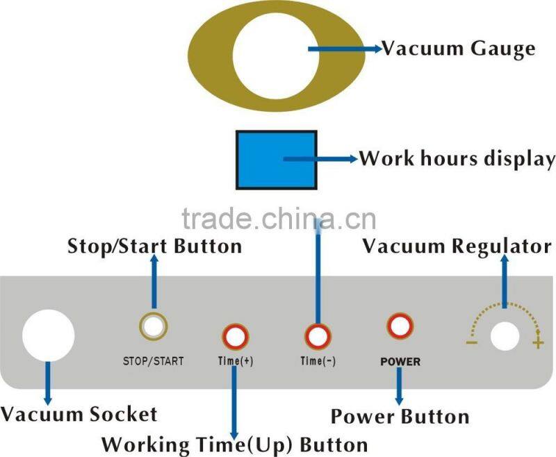 Portable facial diamond dermabrasion equipment with ce