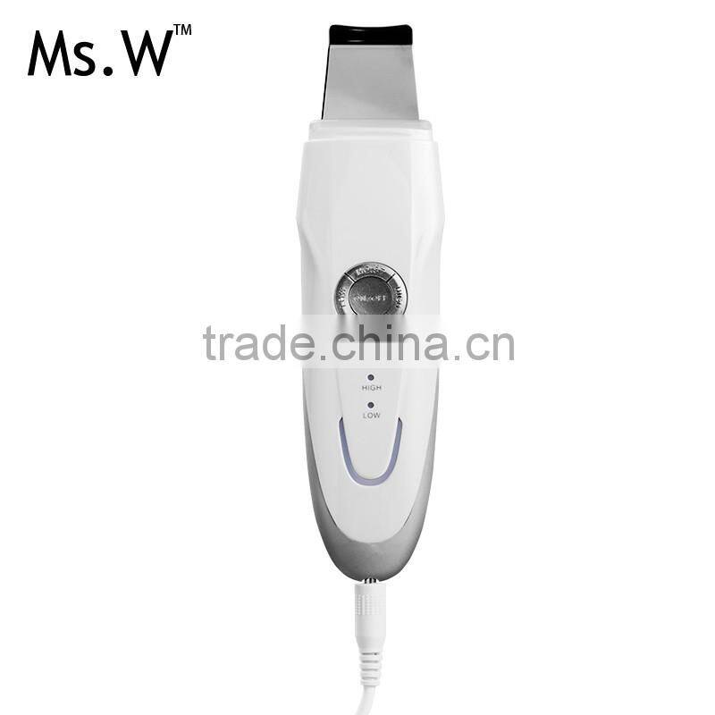 EMS ultrasonic skin scrubber for wrinkle removing/face lifting